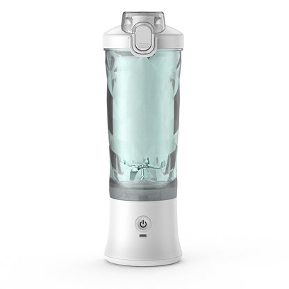 Portable USB Blender for Shakes and Smoothies | 6-Blade Personal Juicer Bottle | Rechargeable Mini Blender Cup