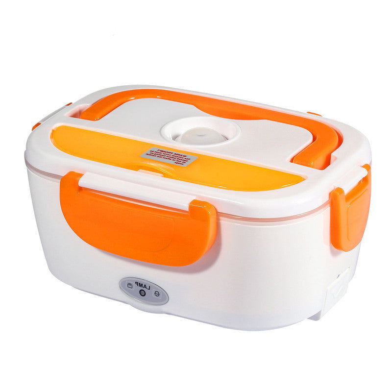 Electric Heated Lunch Box | Portable Stainless Steel Food Warmer for Car, Office, and School | 12V & Dual-Use Options