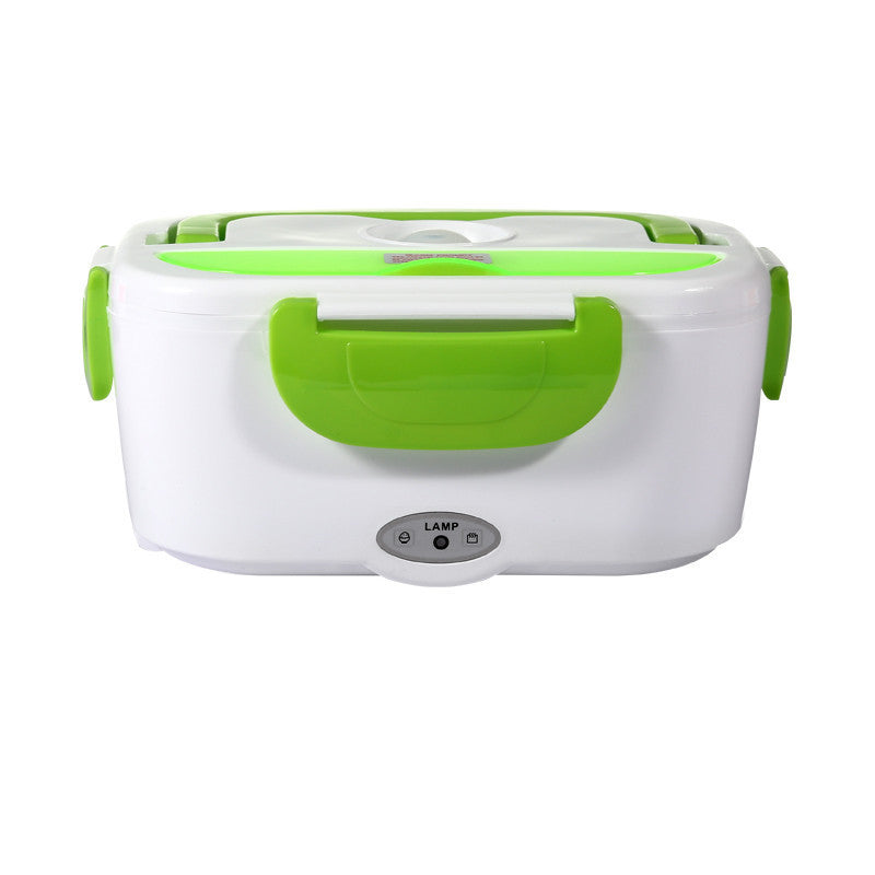 Electric Heated Lunch Box | Portable Stainless Steel Food Warmer for Car, Office, and School | 12V & Dual-Use Options
