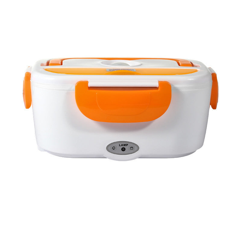 Electric Heated Lunch Box | Portable Stainless Steel Food Warmer for Car, Office, and School | 12V & Dual-Use Options