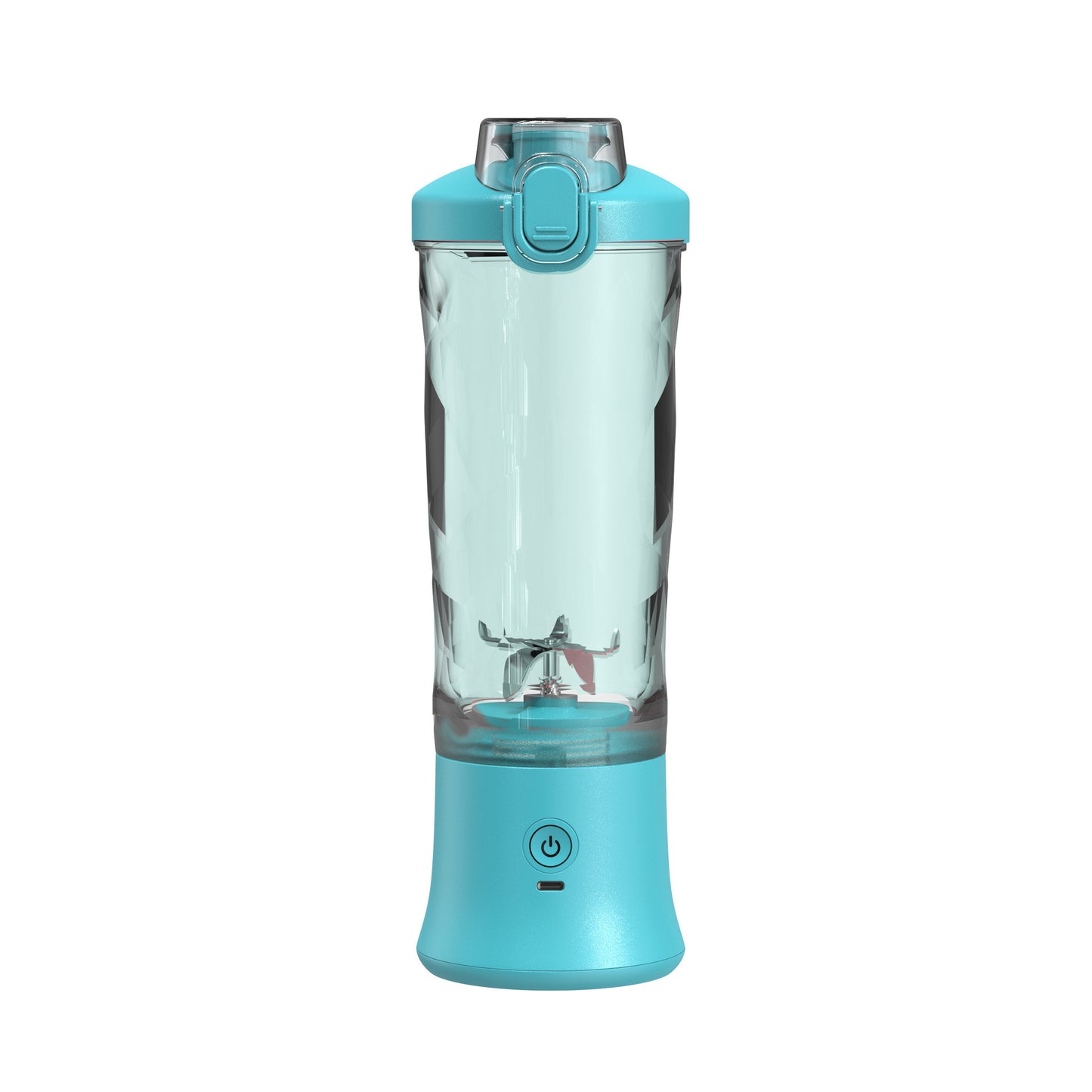 Portable USB Blender for Shakes and Smoothies | 6-Blade Personal Juicer Bottle | Rechargeable Mini Blender Cup